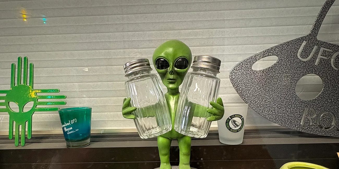 [Dispatch #7] Faith, Fire, and Flying Saucers