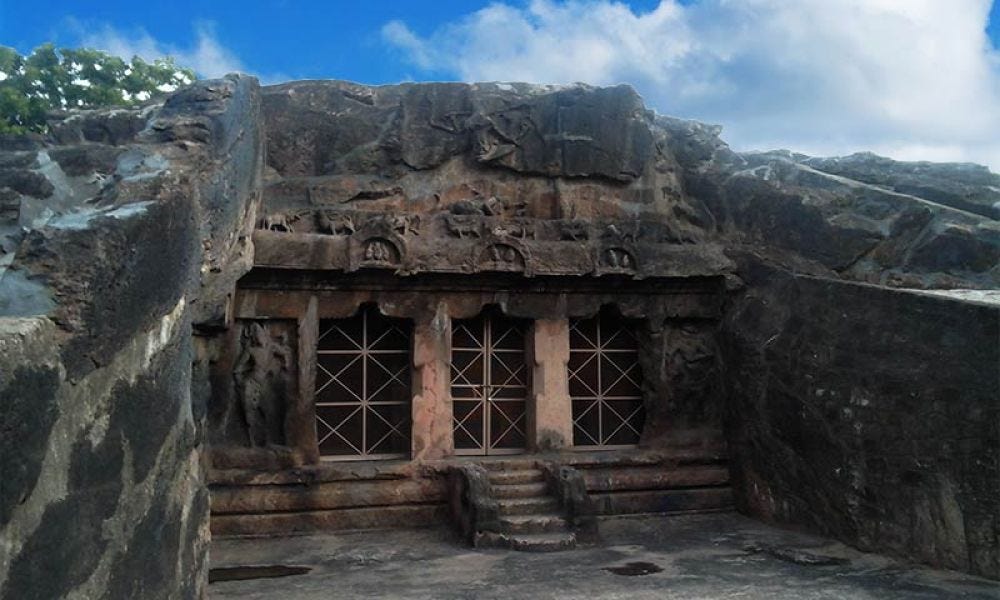 Mogalarajapuram Caves (Vijayawada) History