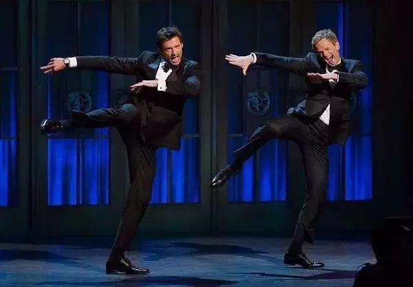 neil patrick harris dancing with hugh jackman movie tv tech geeks interview neil patrick harris dancing with hugh jackman movie tv tech geeks interview