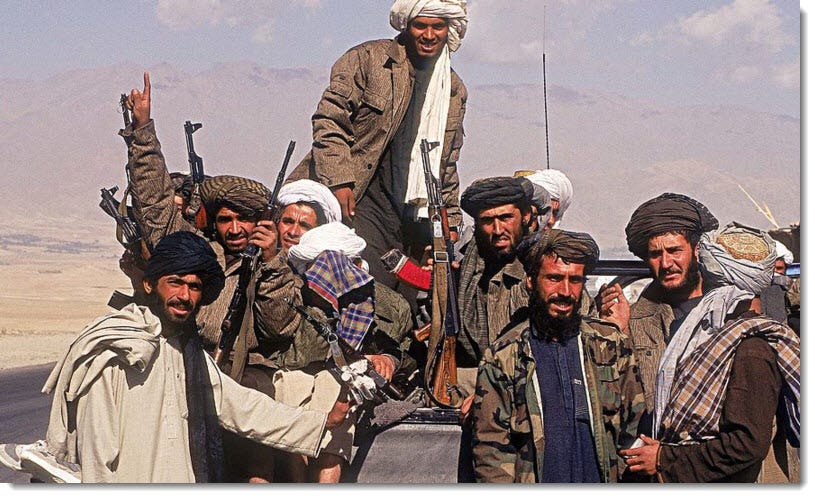Taliban fighters