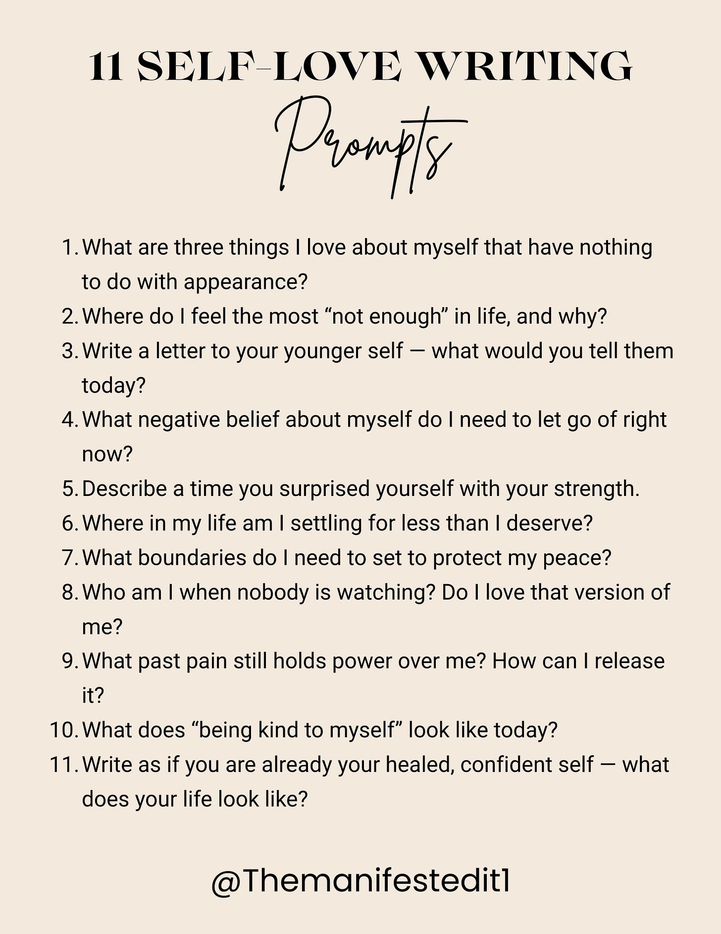 How to Start Journaling for Therapy + 11 Self-Love Writing Prompts That ...