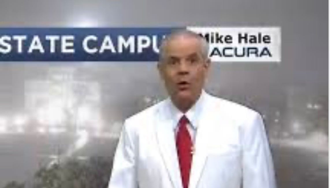 A White Jacket and a Black Dress