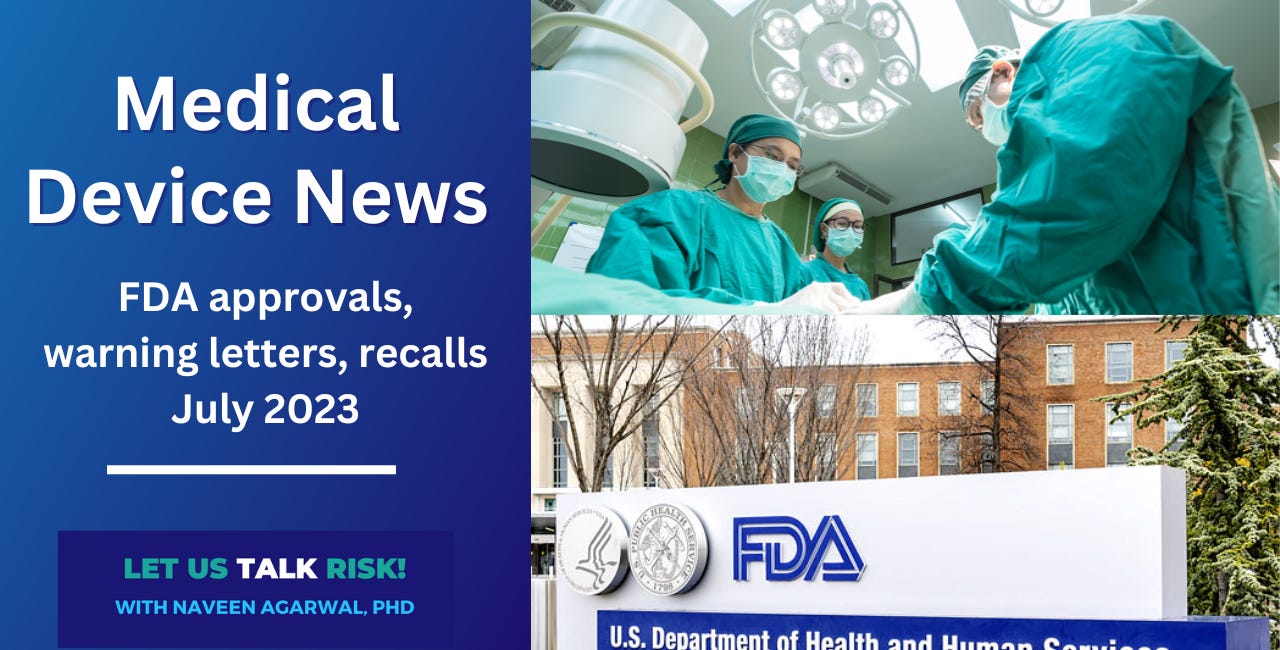 Medical Device News Update - July 2023