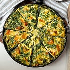 5-Ingredient Egg Frittata...Made with Thanksgiving Leftovers! (gluten free)