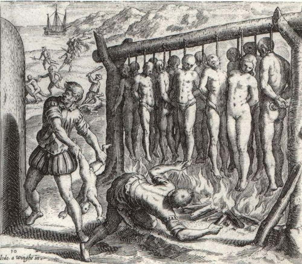 They Devised A Way To Hang Natives And Burn Them Alive Simultaneously