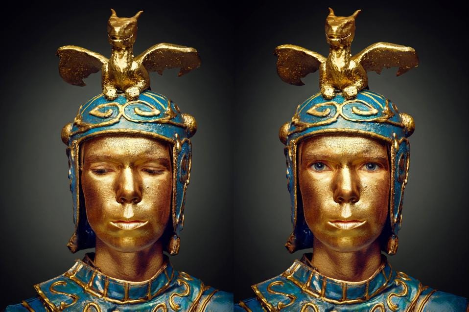 [5] Matthew Rolston, Barye, Roger and Angelica (Roger), 2016