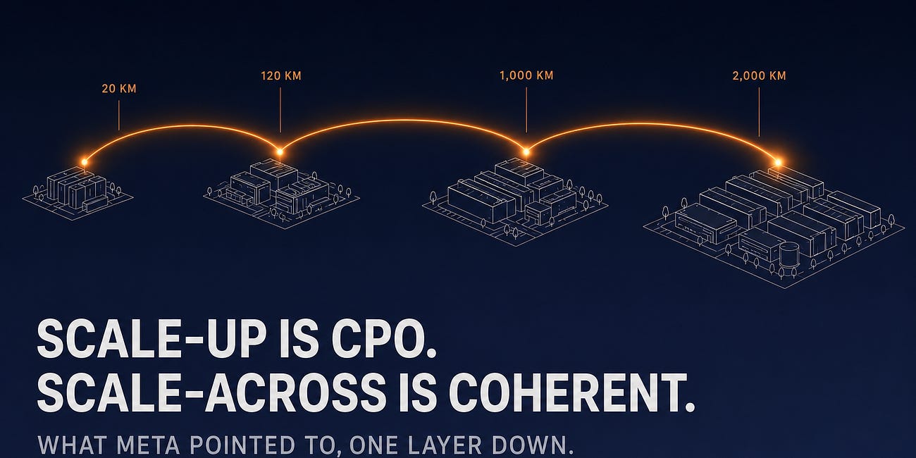One Layer Below SemiAnalysis’s Meta Map: Scale-Across Is Coherent, Not CPO