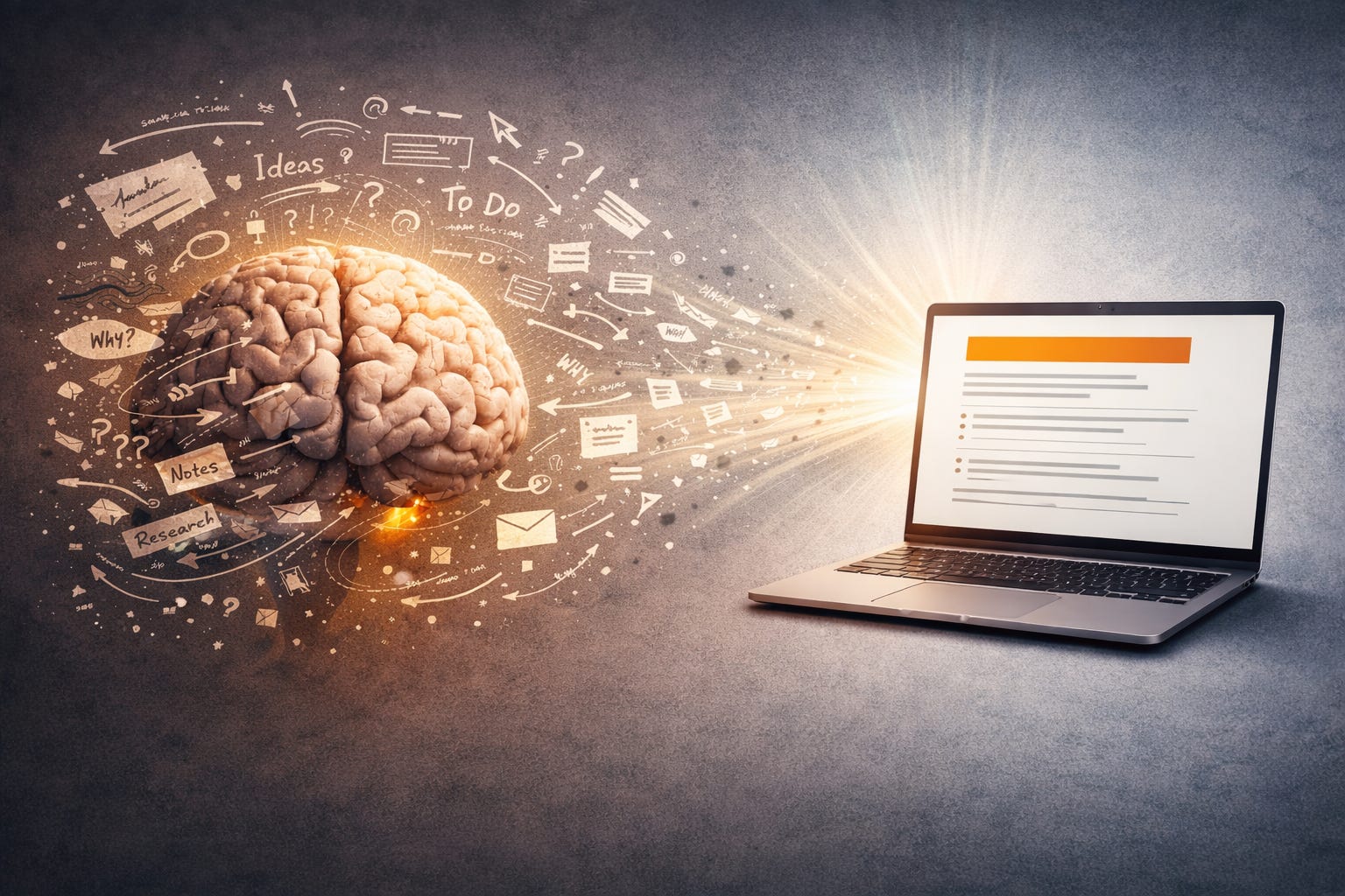 Brain Dump to Substack Post Prompt - by Simo D and BottBott