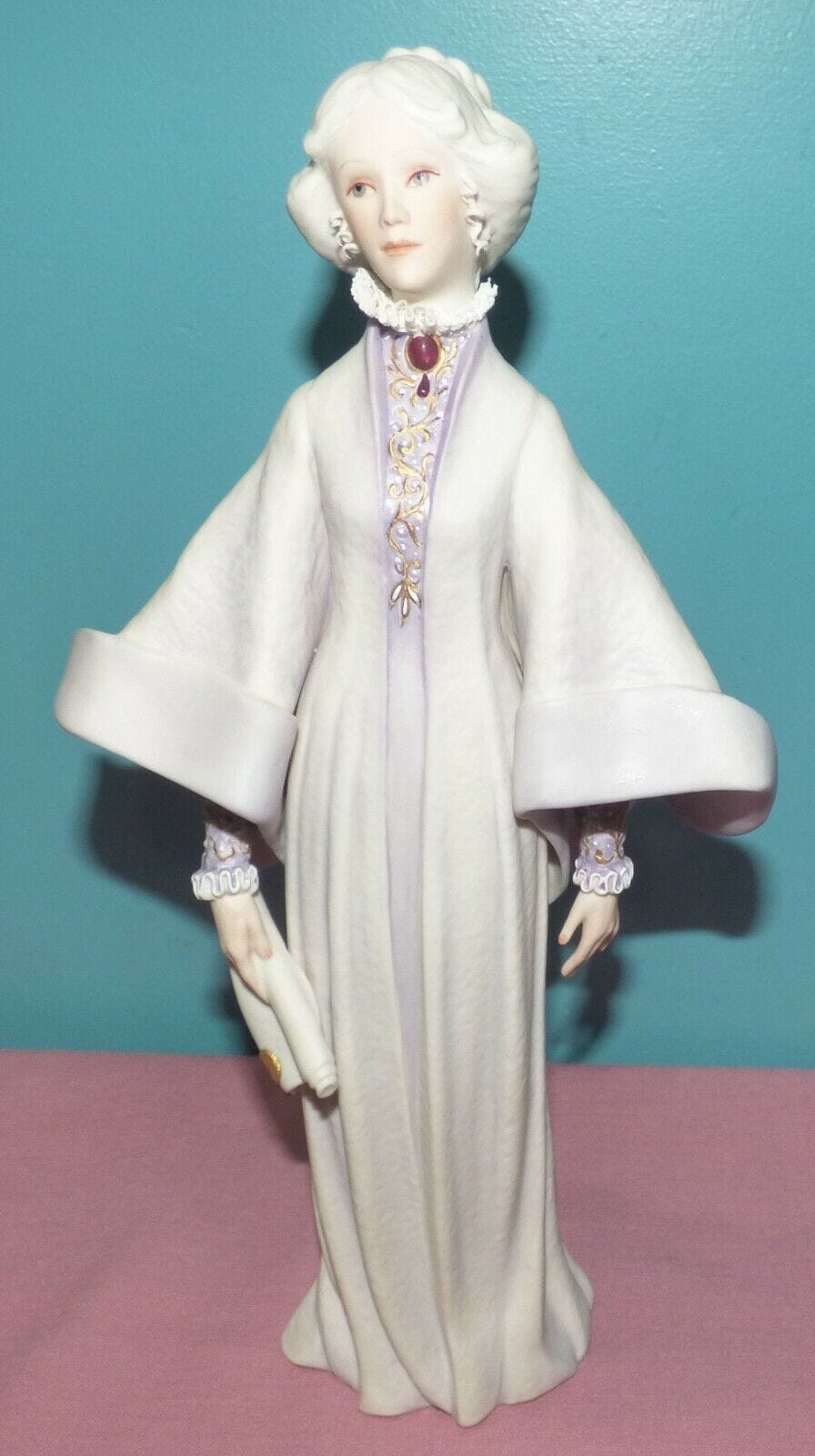 A porcelain Portia from The Merchant of Venice A porcelain Portia from The Merchant of Venice