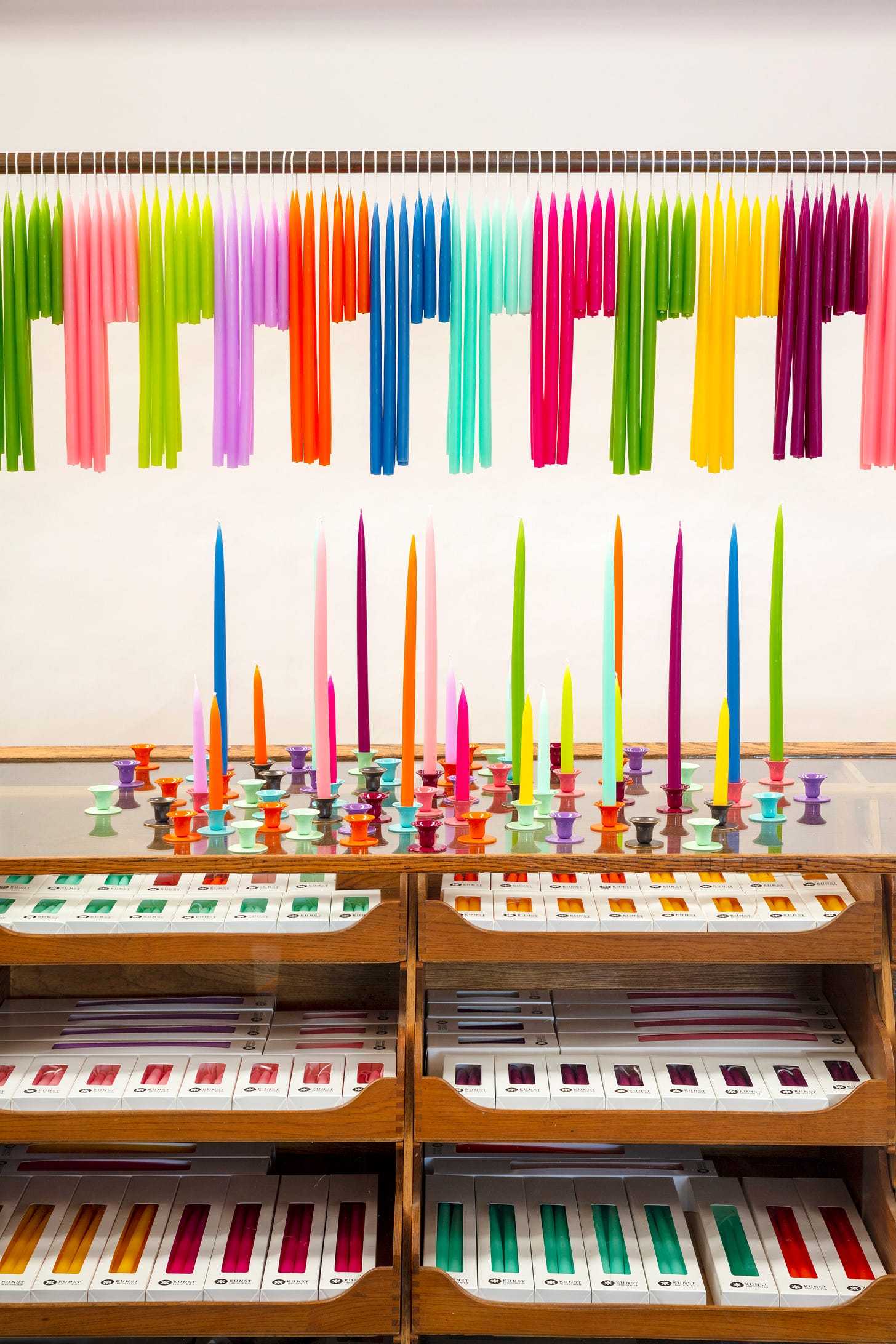 Candles at RE store Corbridge