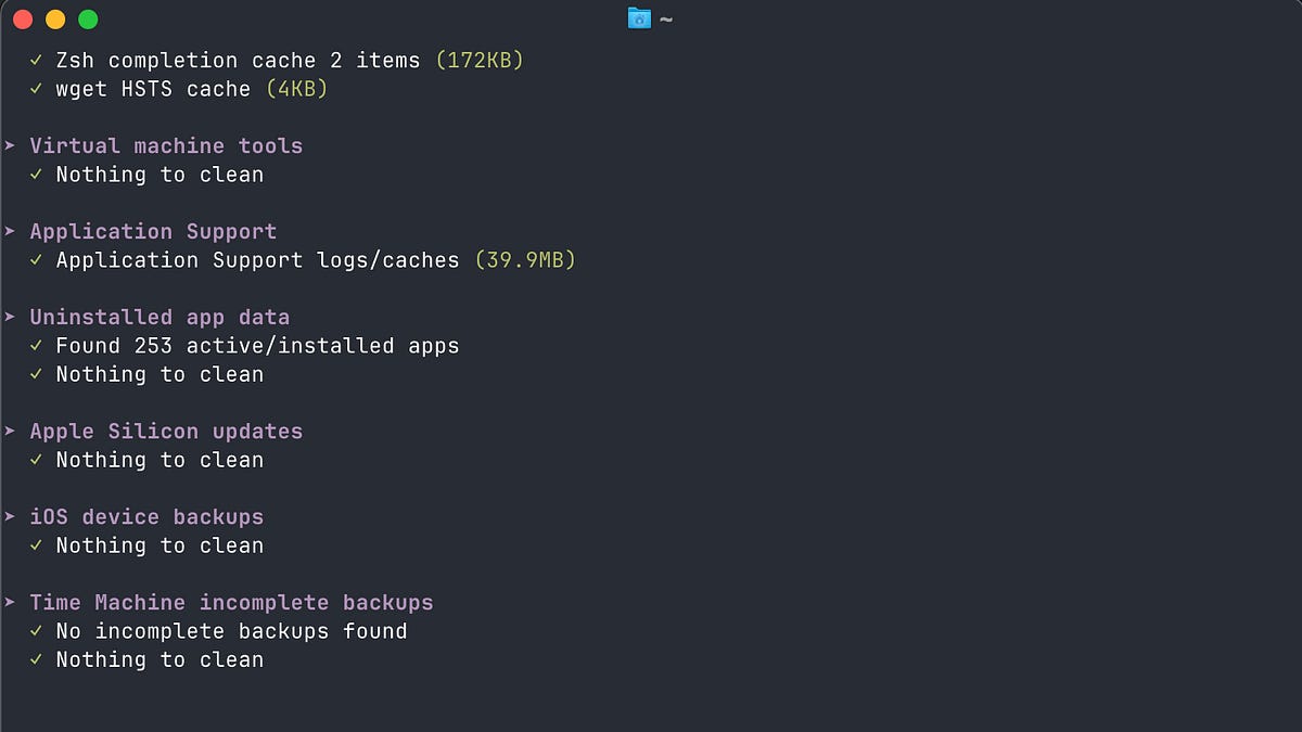 Clearing out storage space - by dgore - Incremental