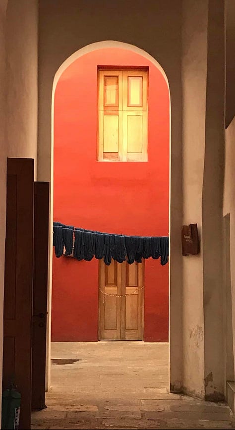 Images of Oaxaca people, murals, crafts