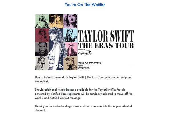 Taylor Swift Eras Tour waitlist | rmrk*st | Remarkist Magazine Taylor Swift Eras Tour waitlist | rmrk*st | Remarkist Magazine