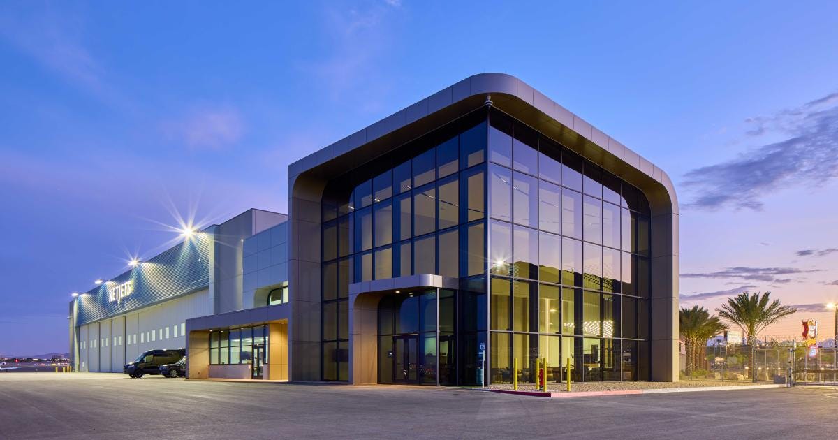 New dedicated NetJets FBO at KLAS New dedicated NetJets FBO at KLAS
