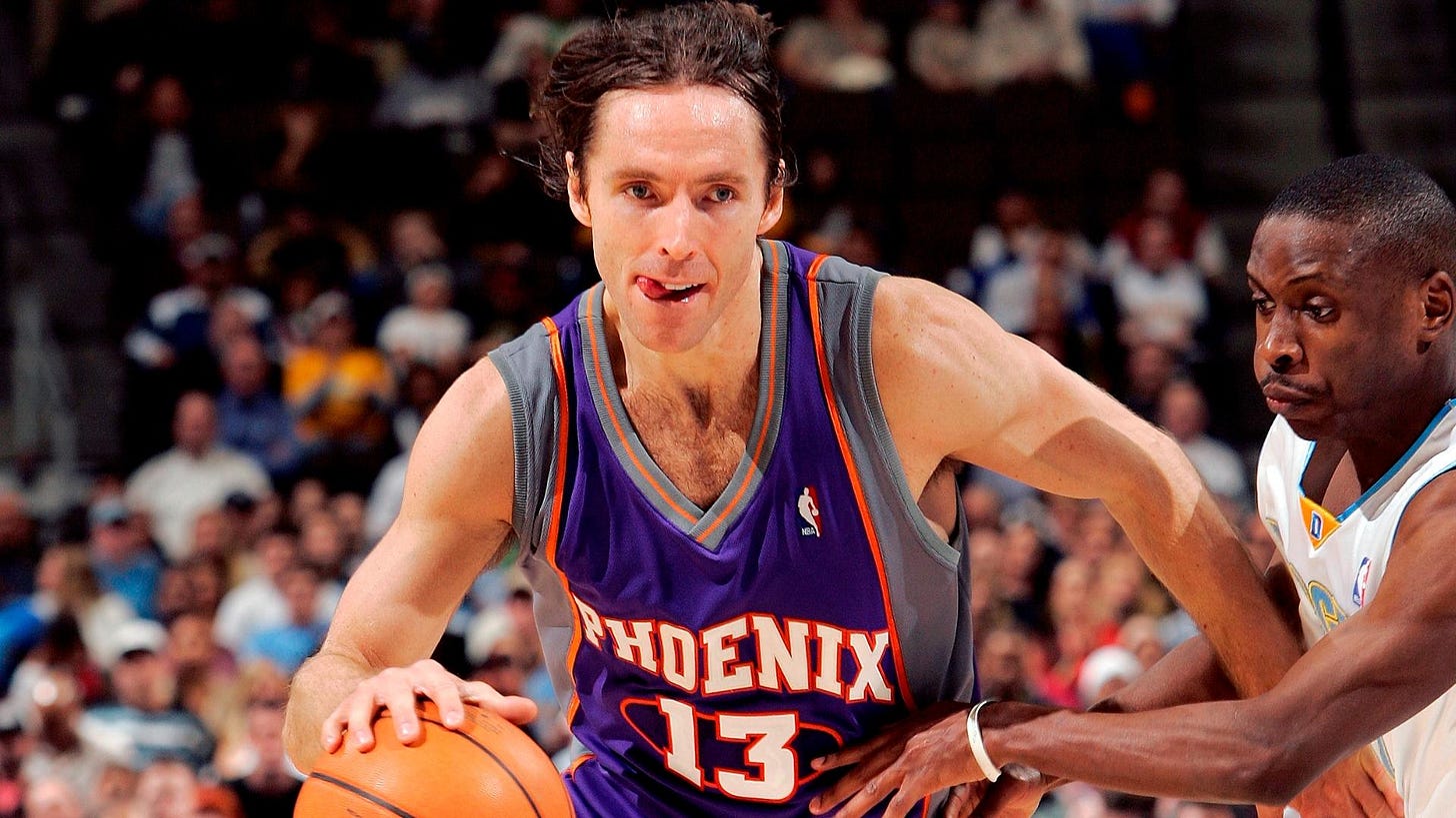 NBA 75: Steve Nash, from lightly recruited college star to standout NBA  rookie | Sporting News