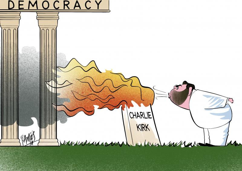 Blowing the fires of war…