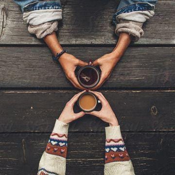 May be an image of coffee cup