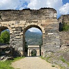 Walking the old cobble streets in Susa, Italy — Roman ruins and gelato Experiences from our road trip to Portugal (part 3)