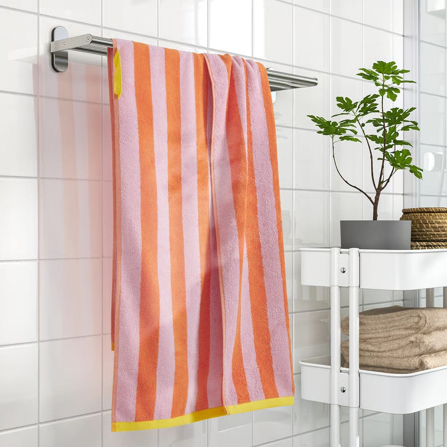 Ikea Slanhostmal bath towel