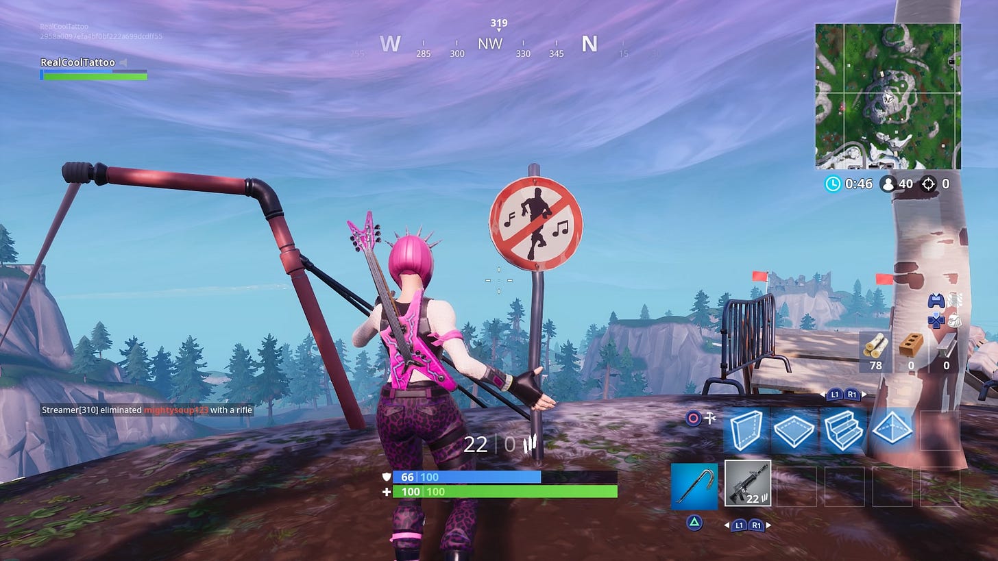 Fortnite: Dance in different forbidden locations - VG247 Fortnite: Dance in different forbidden locations - VG247