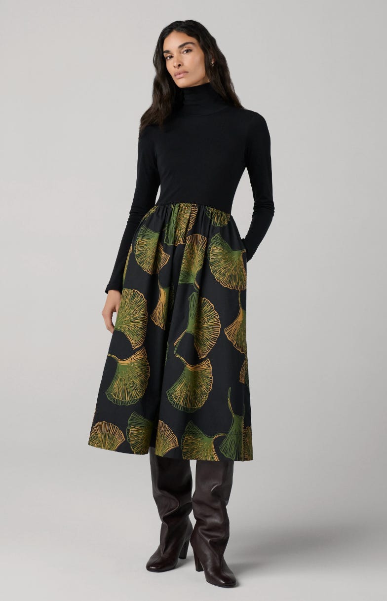 chinese dress ladies Millie Turtleneck Sweater Dress | Cozy Knit Mini Dress main image 1