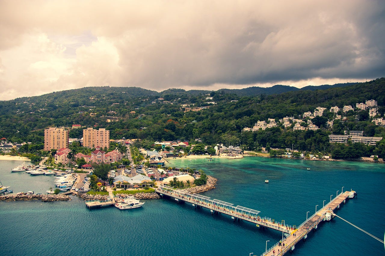 Jamaica from above