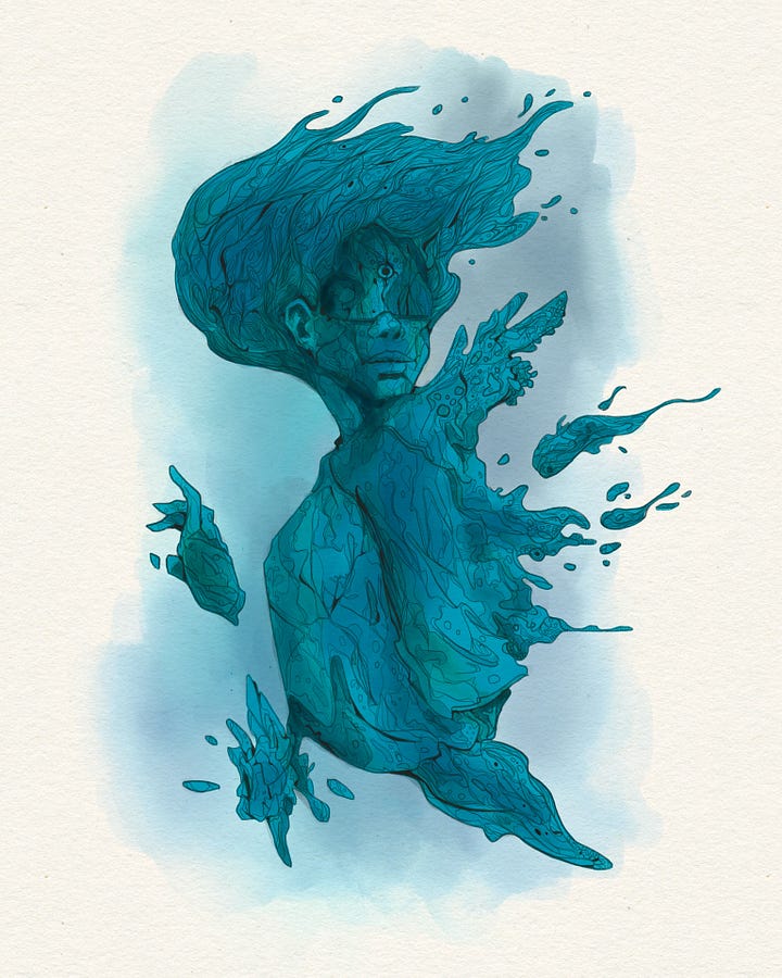 4 1/1 NFT art pieces in the Imaginarium collection by Argonauta/ZenDamage