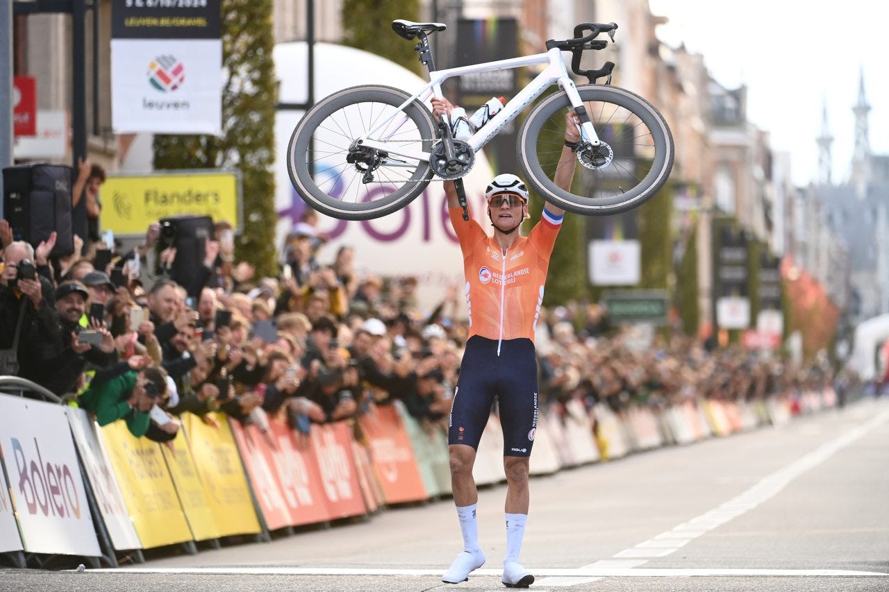 Mondiali Gravel, un'altra maglia iridata per Van der Poel - Bicisport