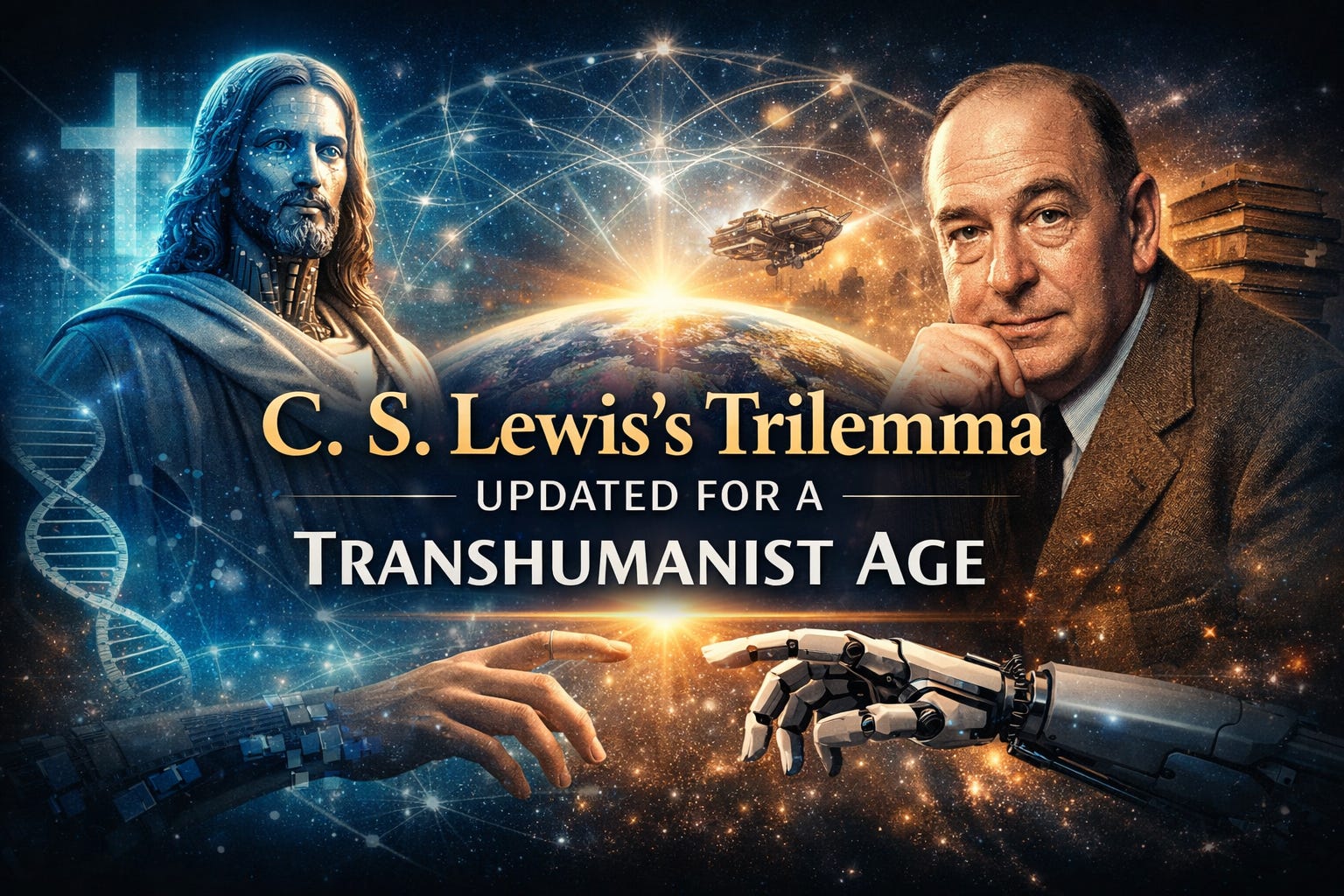 “Lunatic, Liar or Lord?” in the Transhumanist Age