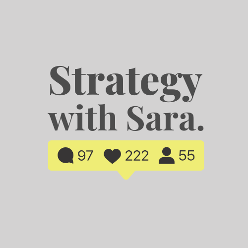 Strategy With Sara