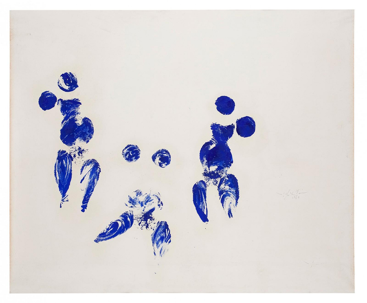 The Estate of Yves Klein c/o ADAGP, Paris The Estate of Yves Klein c/o ADAGP, Paris
