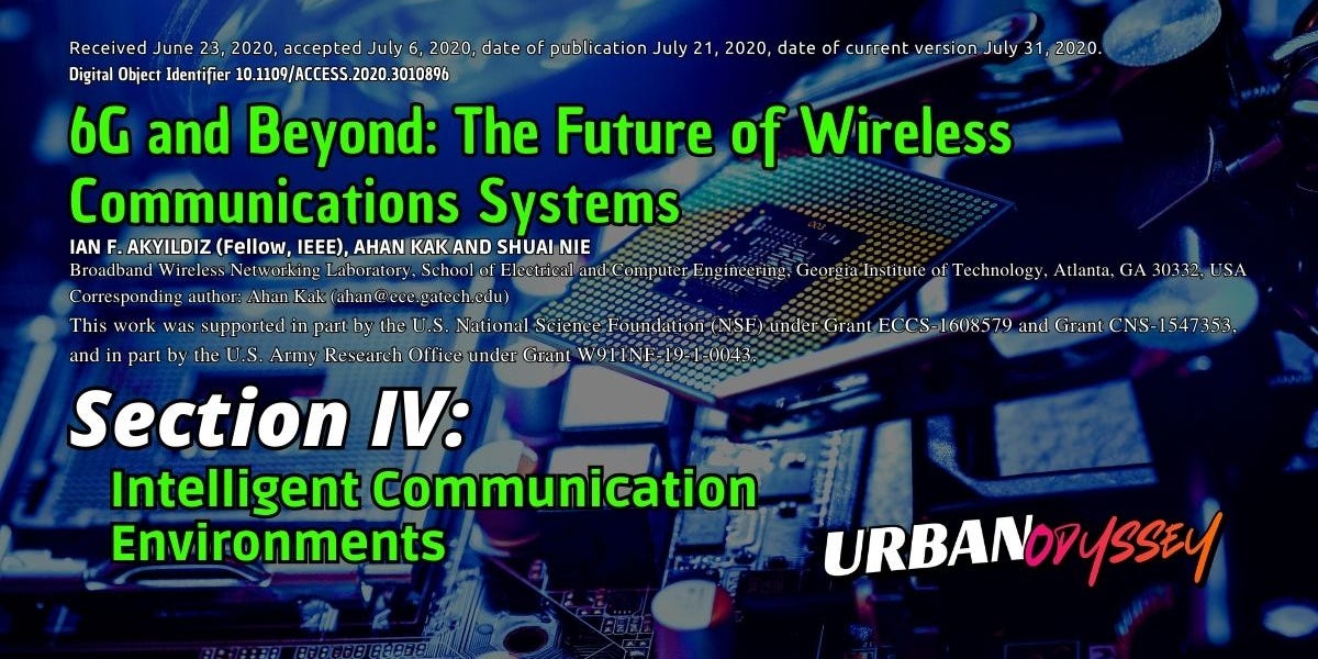 Image for 6G White Paper Breakdown Pt. 4: Intelligent Communication Environments