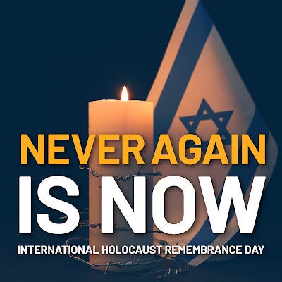 #WeRemember: International Holocaust Remembrance Day is January 27th