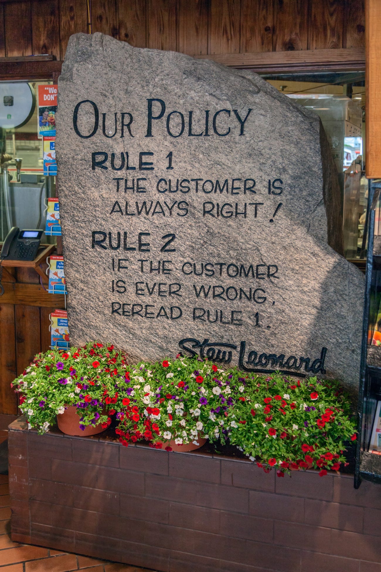 Stew Leonard's Rock