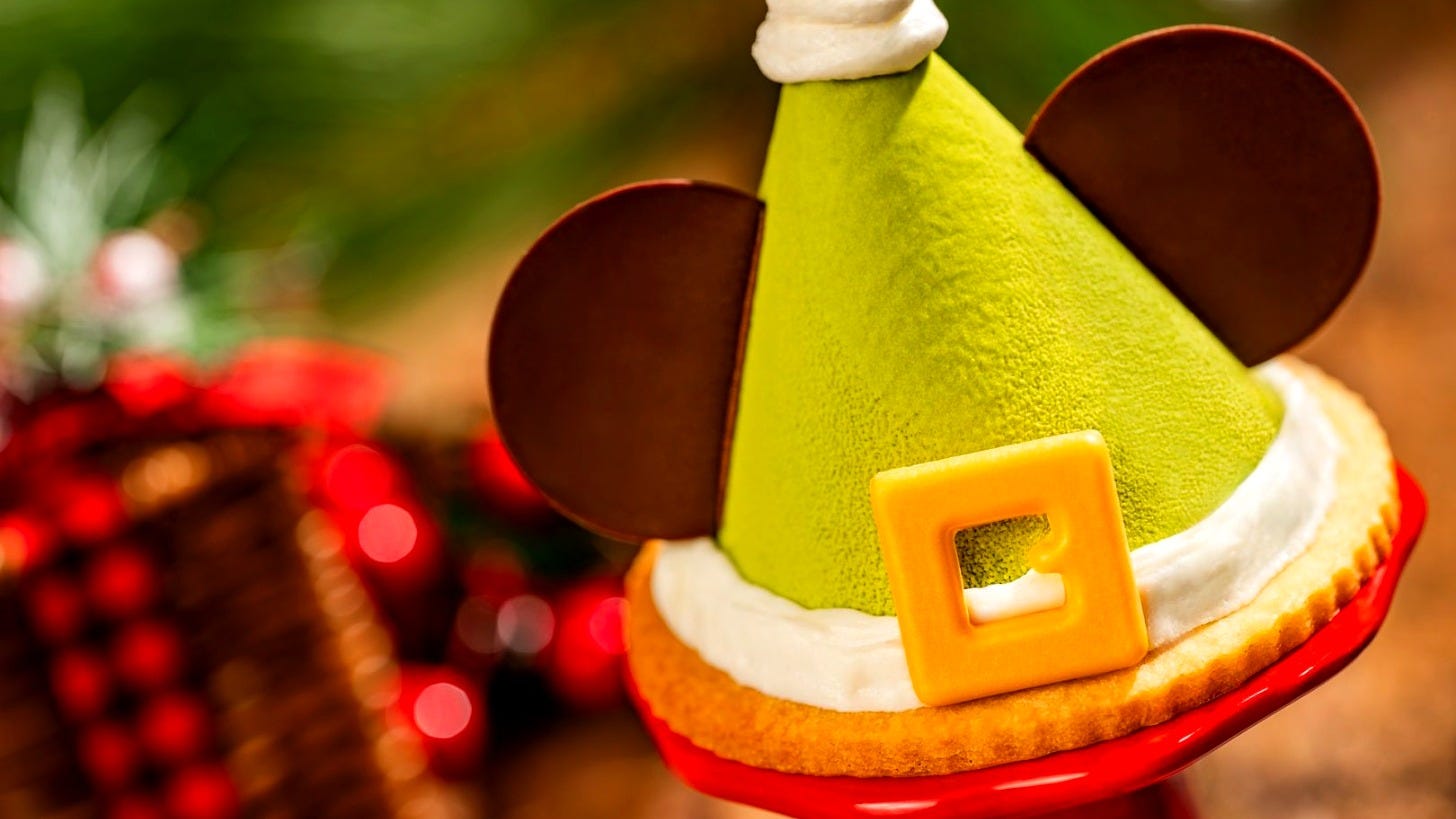 Mickey the Elf dessert for Mickey's Very Merry Christmas Party 2026. Image: Disney