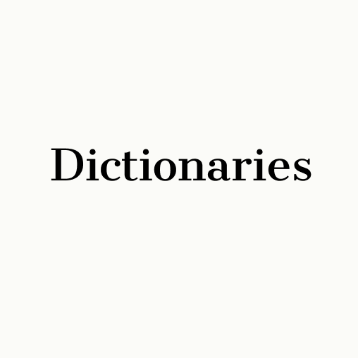 Substack profile picture for @dictionaries