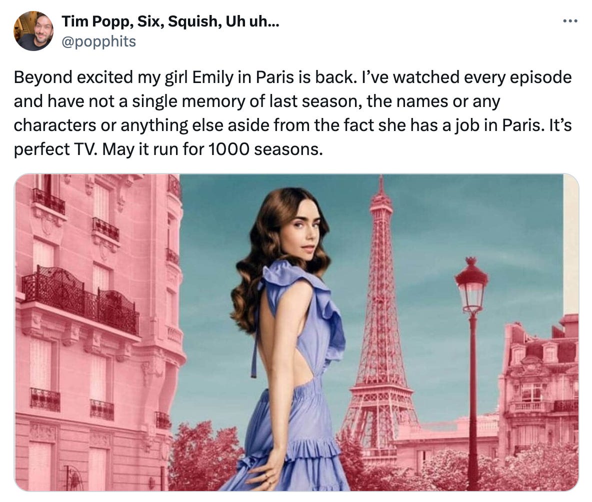 Emily in Paris' Enters Its Good-Bad Era - by Amy Odell Emily in Paris' Enters Its Good-Bad Era - by Amy Odell