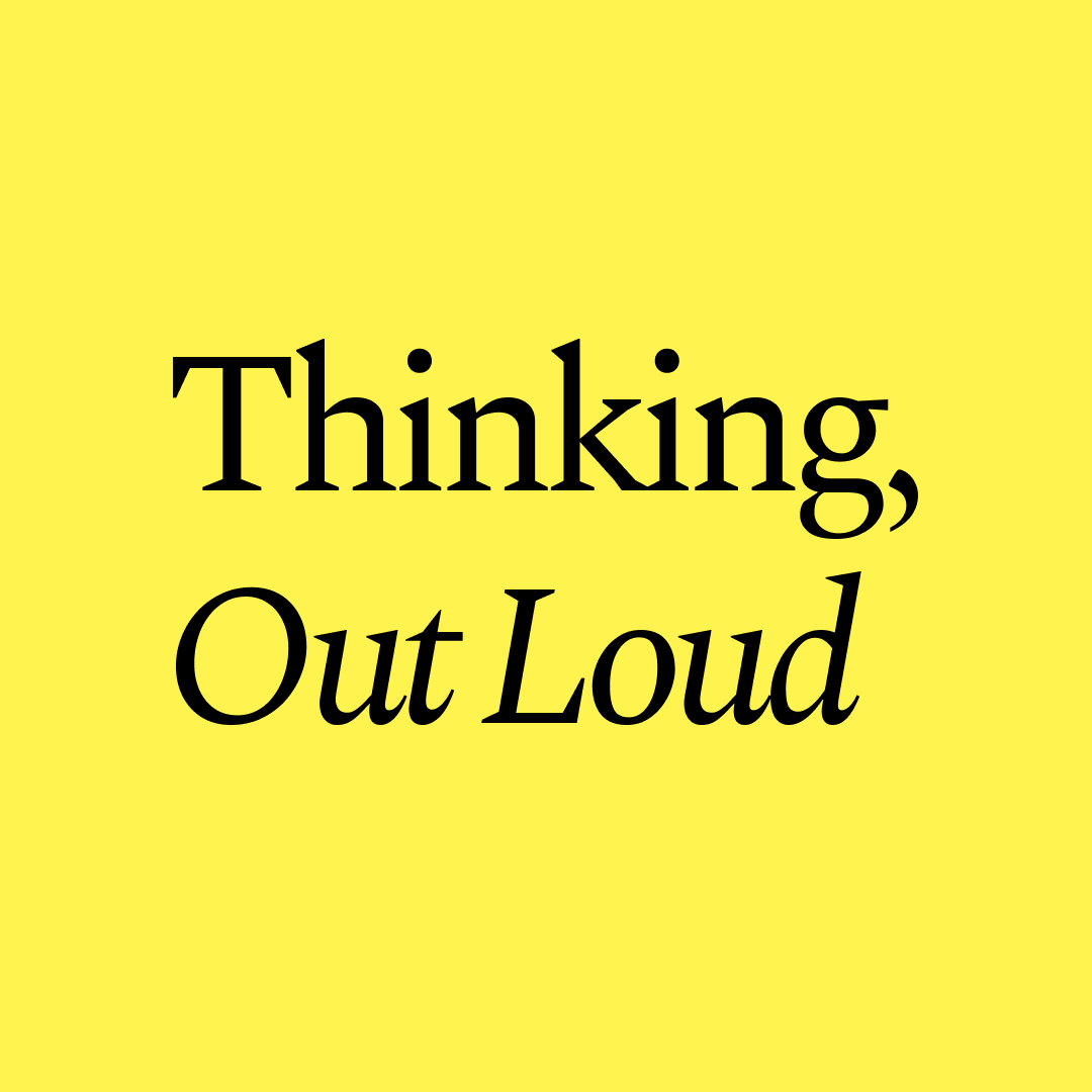 Thinking, Out Loud logo