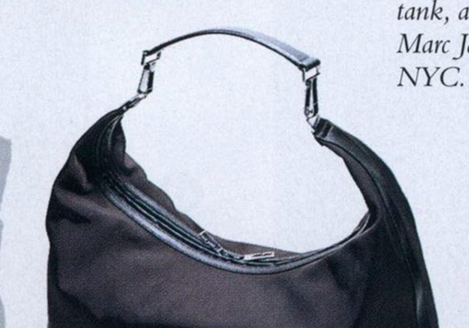 The Joy of a Simple Nylon Gucci Bag - by Liana Satenstein