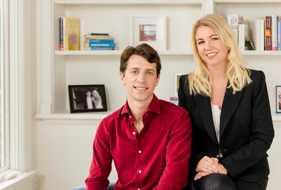 Dr. Raoul Scherwitzl and Dr. Elina Berglund Scherwitzl, cofounders of Natural Cycles