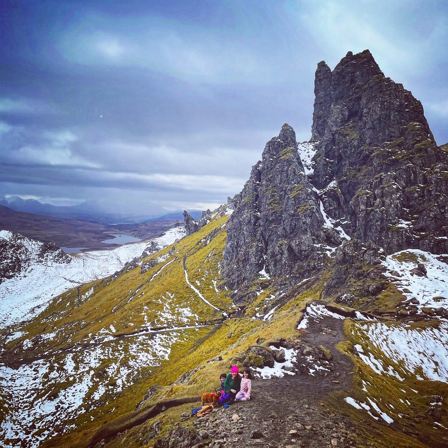 Old Man of Storr in Winter
