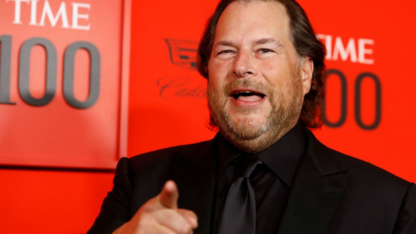 'We don't require more software engineers,' says Salesforce CEO Marc Benioff.  Here's why
