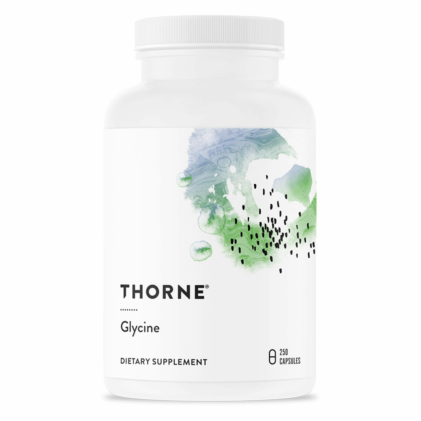 Amazon.com: THORNE Glycine - Amino Acid Support for Relaxation,  Detoxification, and Muscle Function* - 250 Capsules : Health & Household