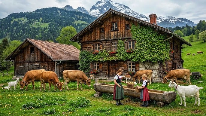 Life in Switzerland Countryside - The most beautiful Swiss villages - Relaxing village life Life in Switzerland Countryside - The most beautiful Swiss villages - Relaxing village life