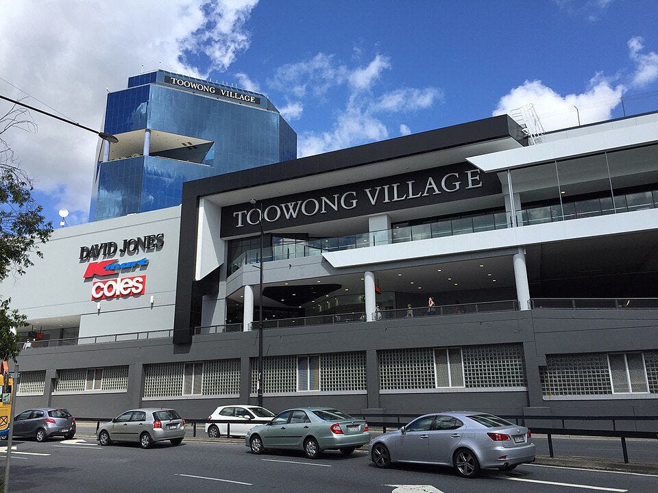 toowong village in brisbane