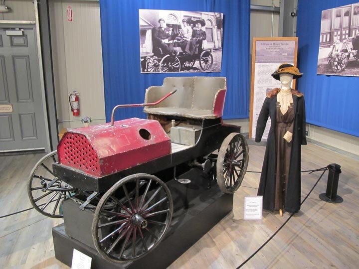 The Sheldon Runabout on display at the Fountainhead Antique Auto Museum in Fairbanks, Alaska. The Sheldon Runabout on display at the Fountainhead Antique Auto Museum in Fairbanks, Alaska.