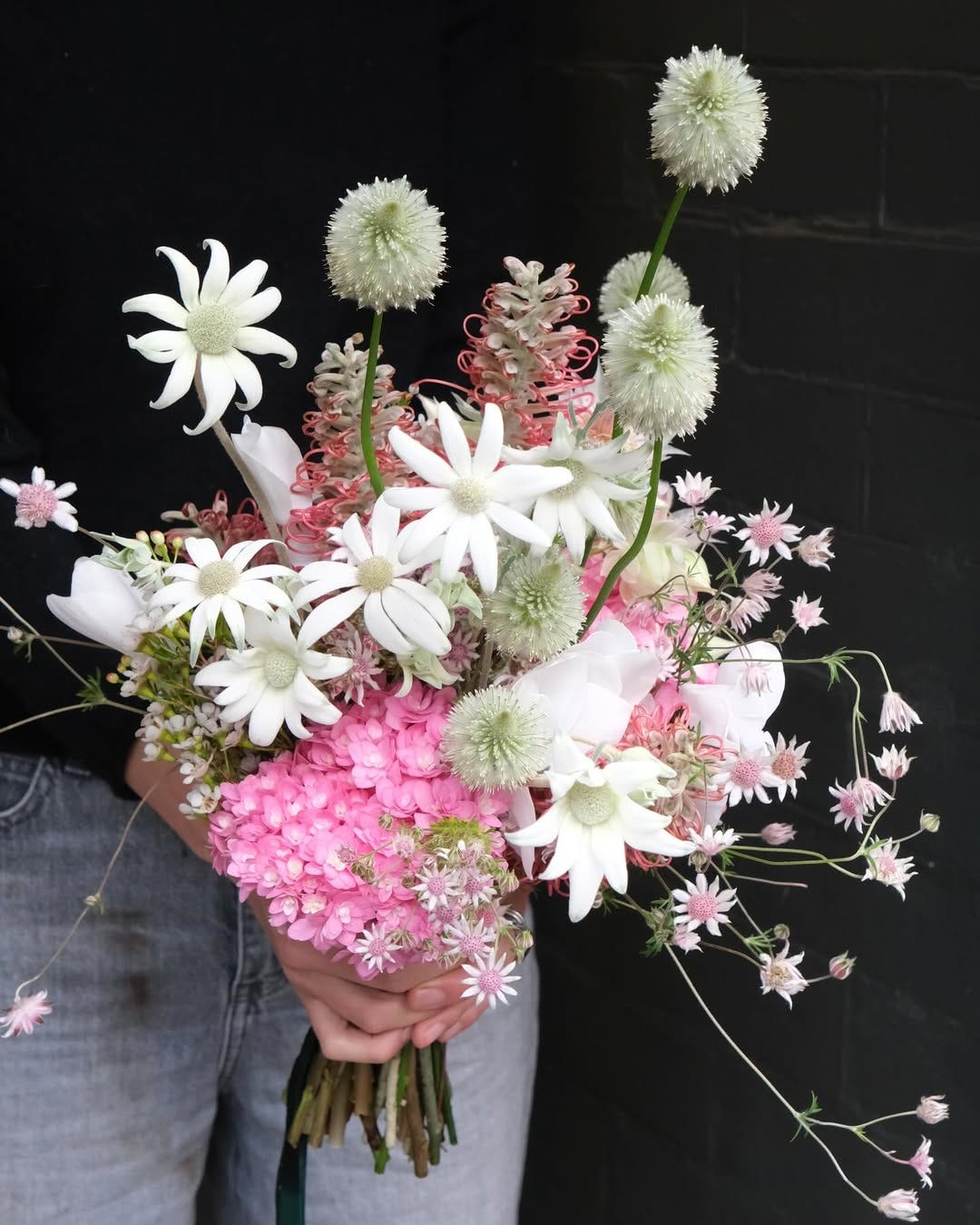 Bess Paddington flowers flannel flowers