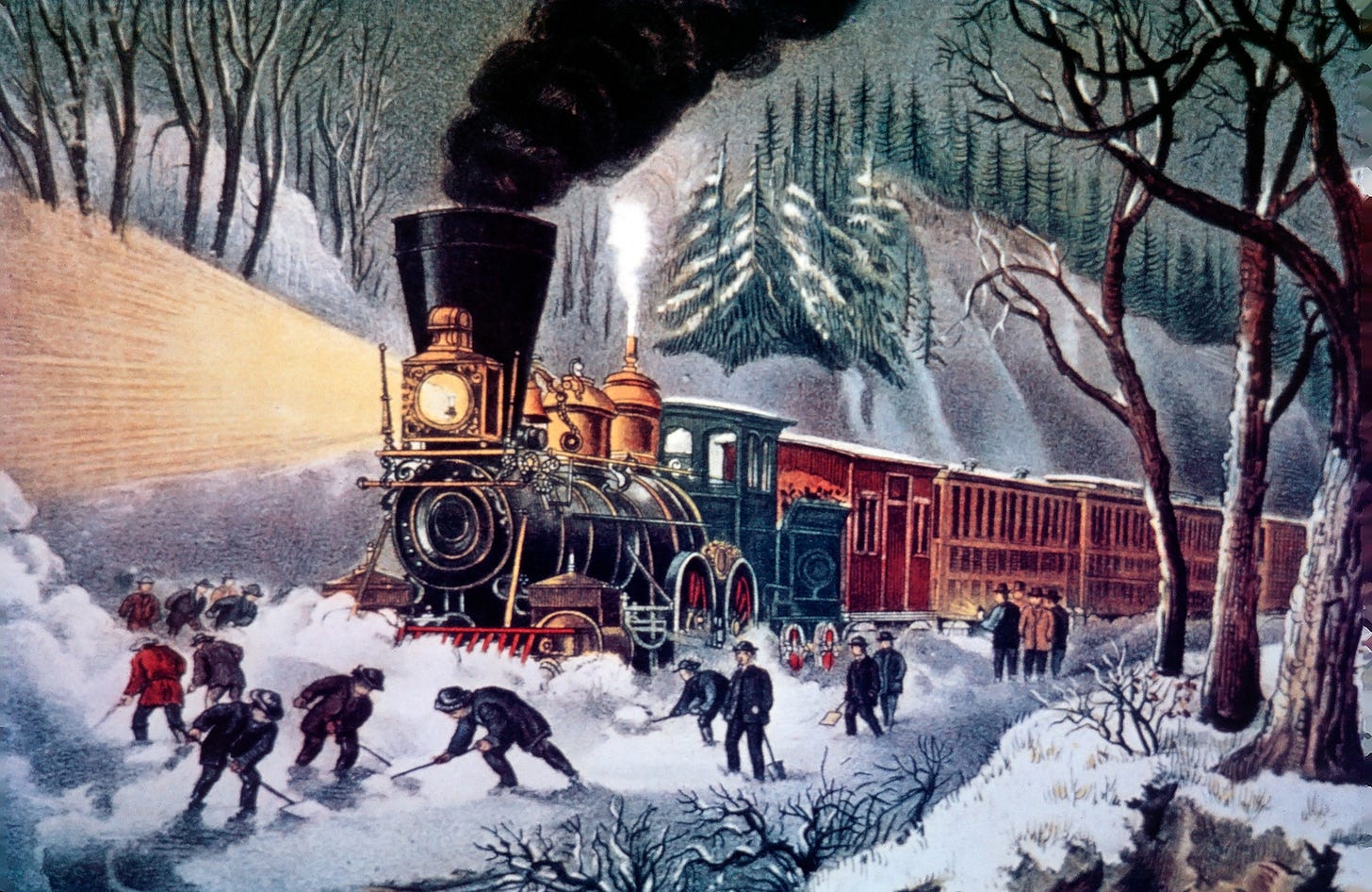 Railroads In The West (1870s)