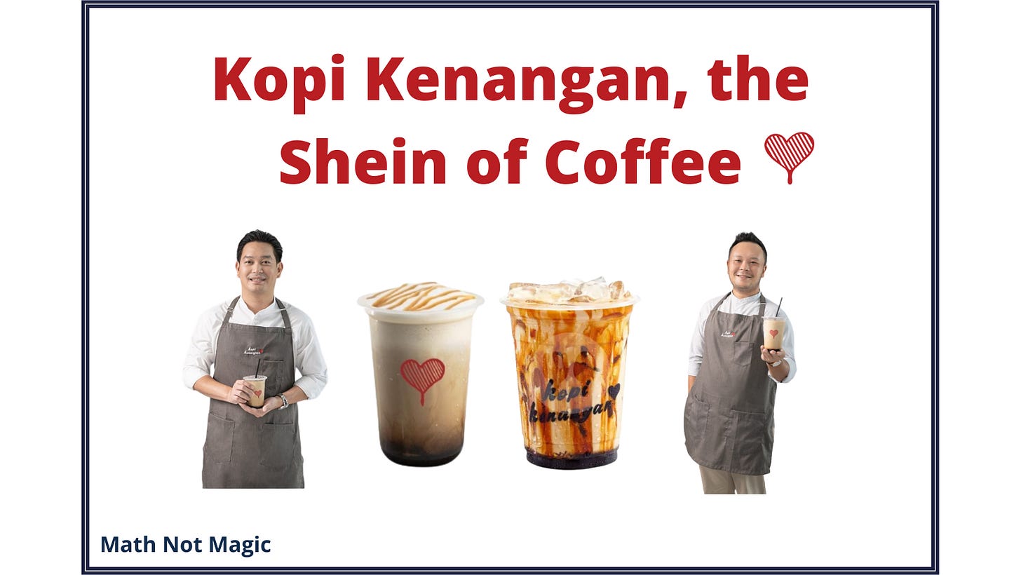 Kopi Kenangan, Shein of Coffee