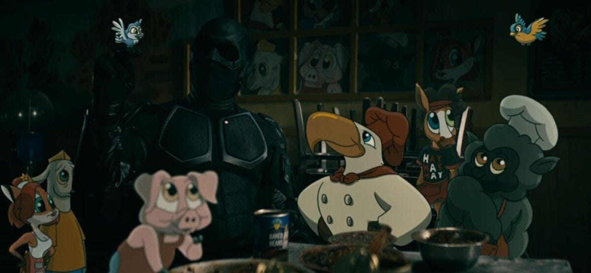 the boys cartoon fight for black noir and soldier boy the boys cartoon fight for black noir and soldier boy